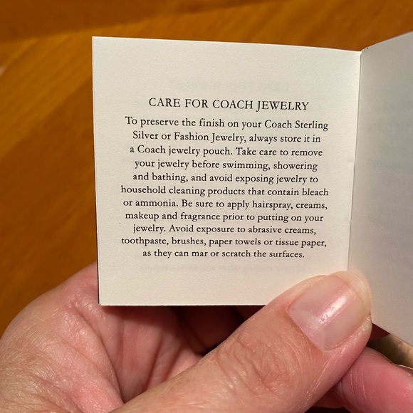 COACH Necklace And Earring Set - Picture 9 of 16